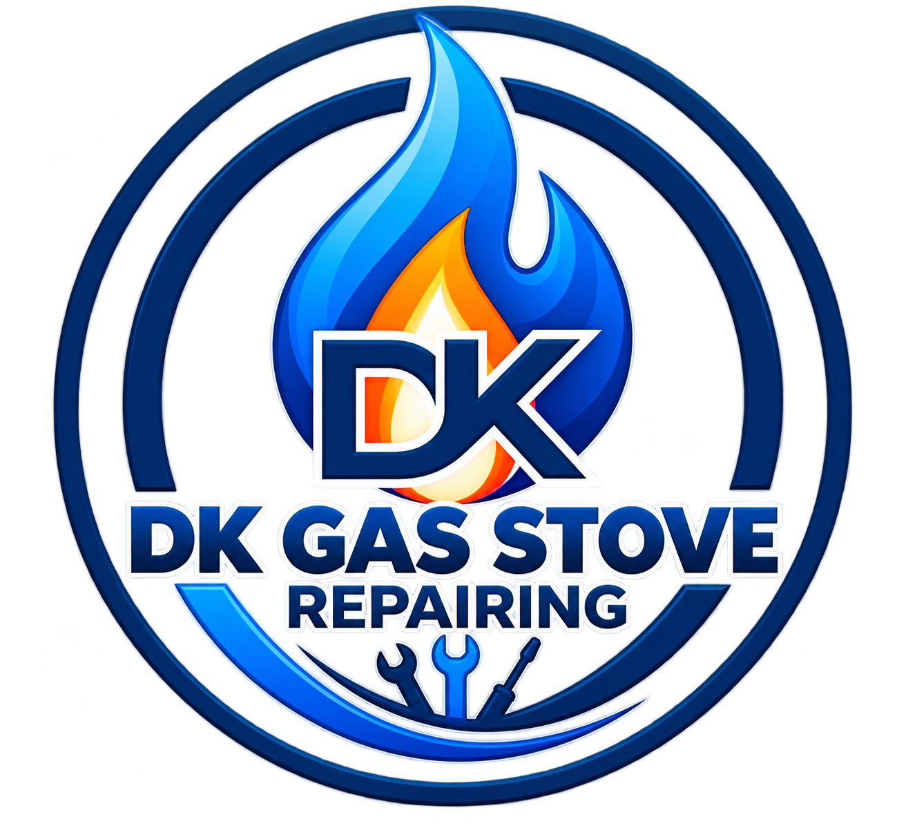 DK Gas Stove Repairing Logo